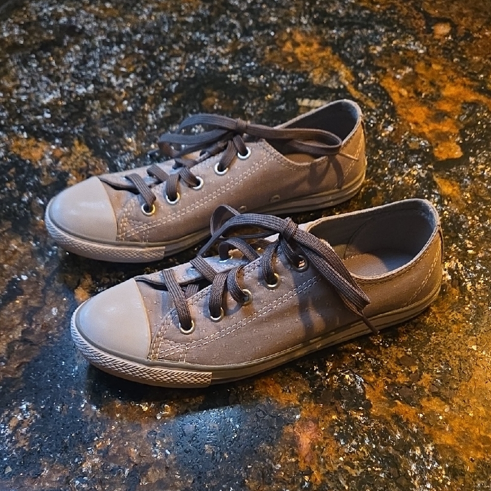 Converse All Star Gray Girls Sneakers